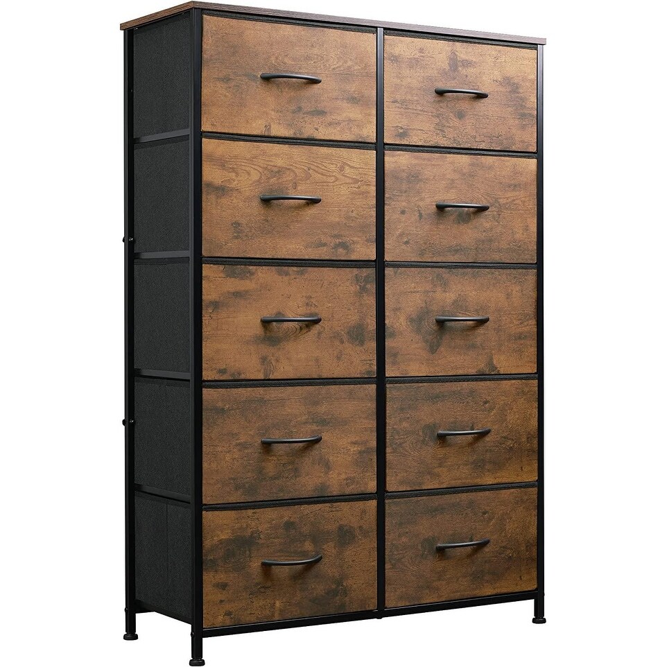 Tall Dresser for Bedroom with 10 Drawers - - 37857285 - Mycitystee