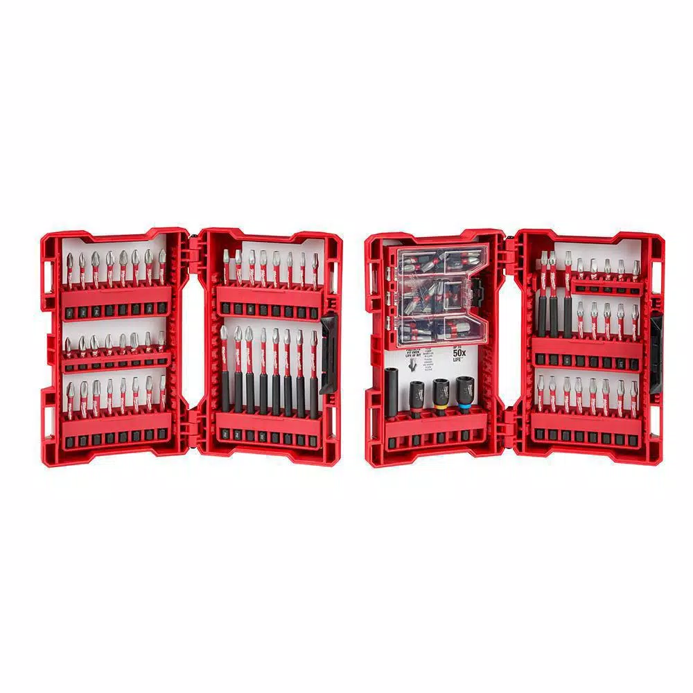 Milwaukee SHOCKWAVE Impact-Duty Alloy Steel Drill and Driver Bit Set (100-Piece) and#8211; XDC Depot - Mycitystee