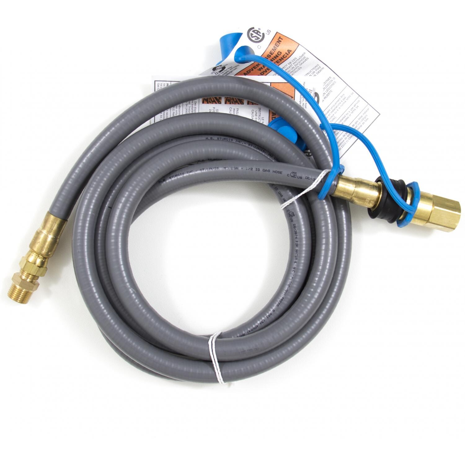 Blaze 10 Ft. Natural Gas/Bulk Propane Hose W/ Quick Disconnect - Mycitystee
