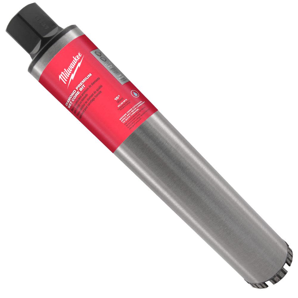 Milwaukee 3/4 in. Diamond Premium Wet Core Bit 48-17-3007 from Milwaukee - Mycitystee
