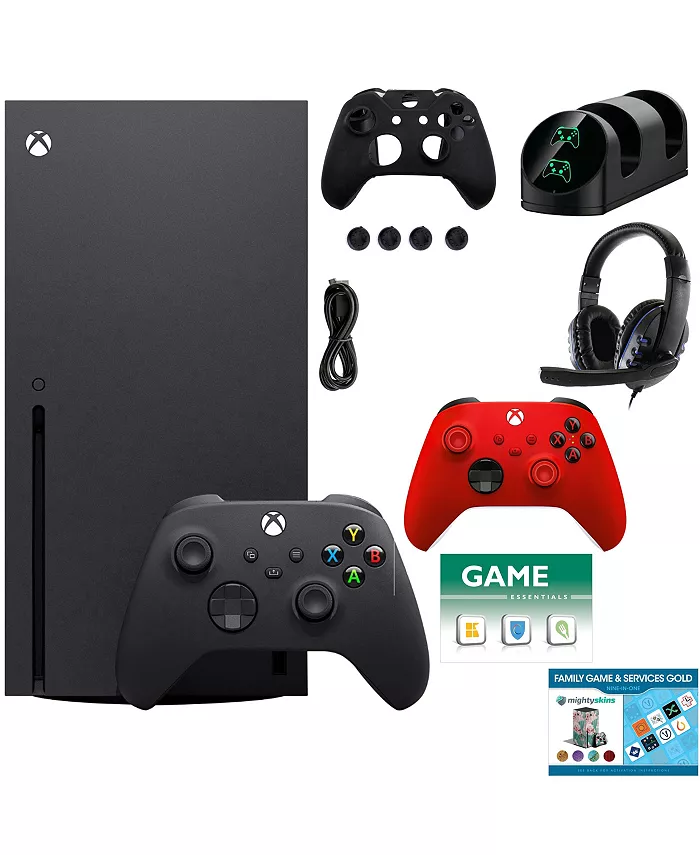Xbox Series X 1TB Console w  Controller Accessories Kit 2 Vouchers - Mycitystee