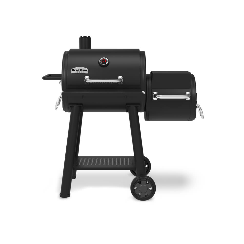 Smoke Offset 500 Charcoal Horizontal Smoker - Mycitystee