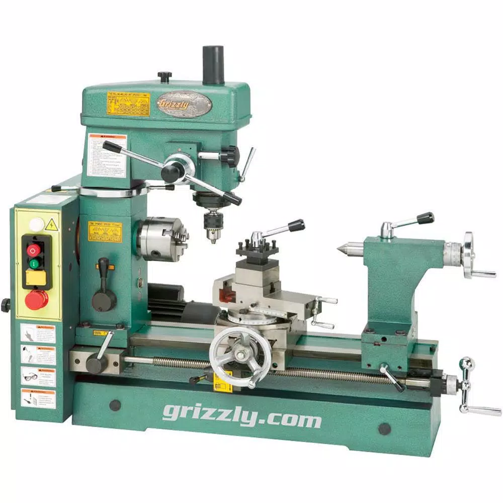 Grizzly Industrial 19-3/16 in. Combo Lathe/Mill and#8211; XDC Depot - Mycitystee