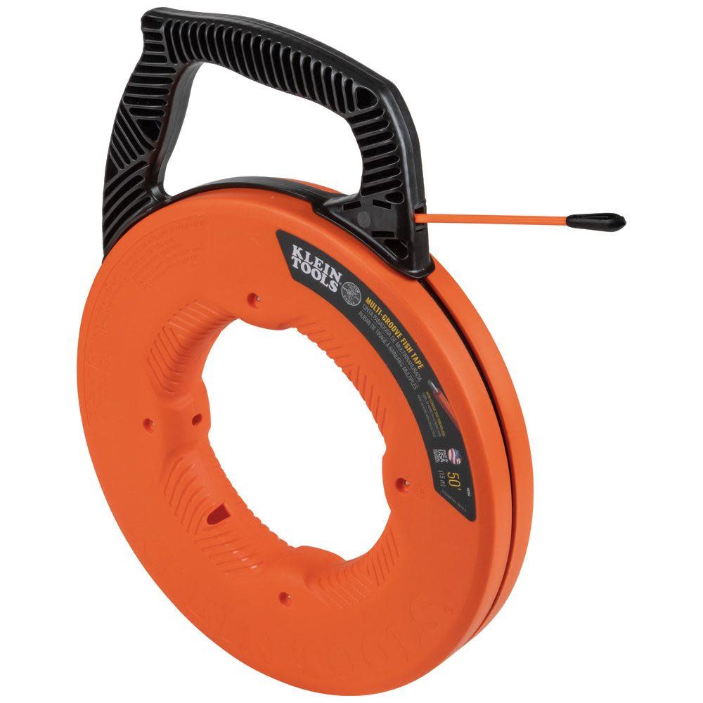 50' Multi-Groove Fiberglass Fish Tape - Mycitystee