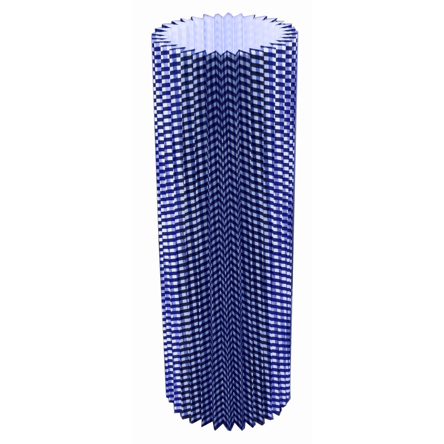 Blue Contemporary Folded Table Lamp - Mycitystee