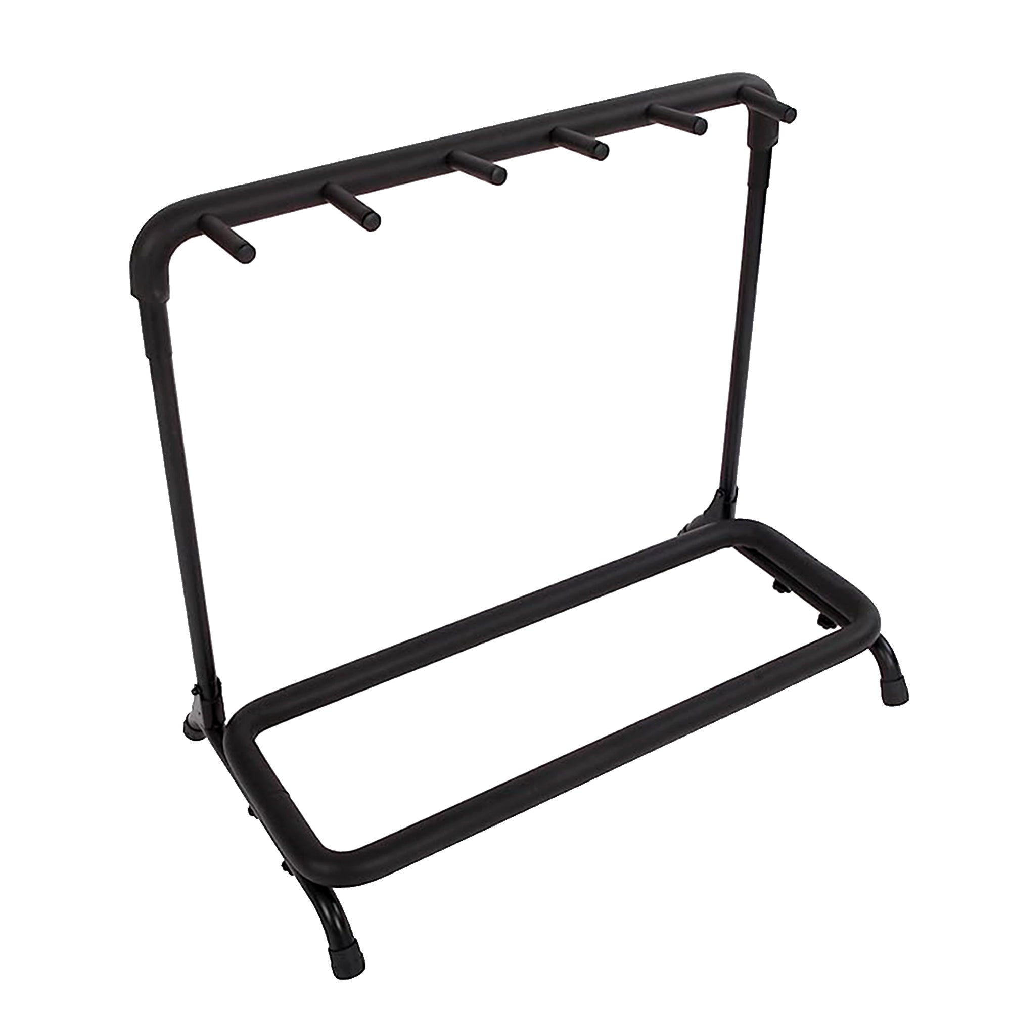 5 Core Guitar Stand Black, 5-Space Multi-Guitar Folding Display Rack Stand Guitar Holder with No slip Rubber Padding for Acoustic, Electric & Bass Gui - Mycitystee