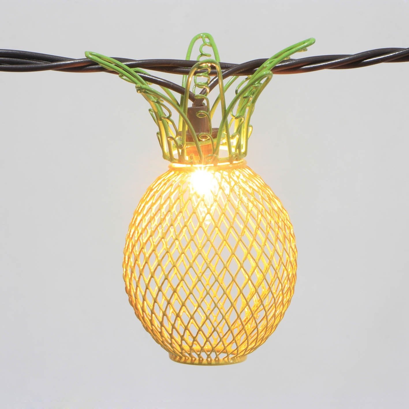 10ft. Per Decorative String Light Pineapple - Medium Shopping - The Best Deals on String Lights | 33558863 - Mycitystee