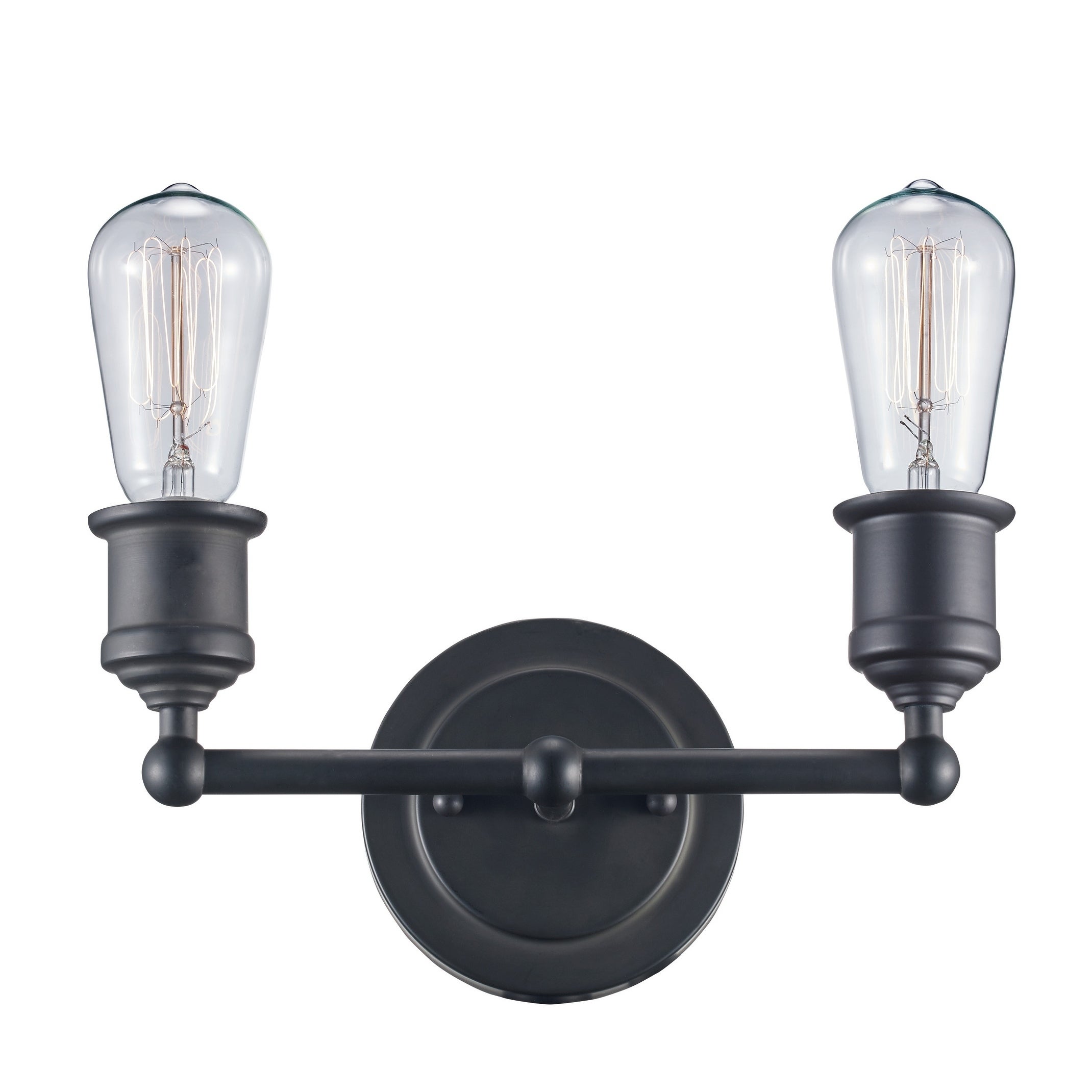 Underwood Rubbed Oil Bronze 2-light Vanity Bar - Mycitystee