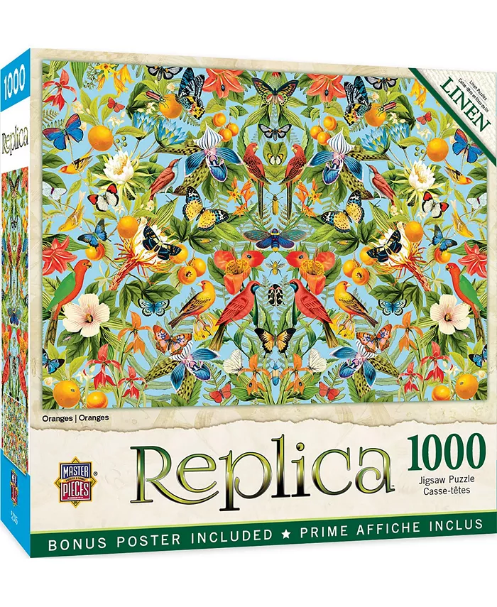 MasterPieces Puzzles Replica - Oranges - 1000 Piece Adult Jigsaw Puzzle - Mycitystee