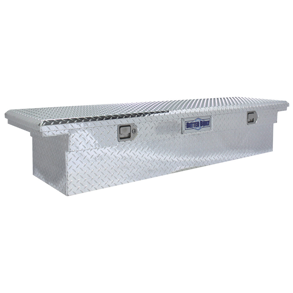 71 Crown Saddle Truck Tool Box， LOW PROFILE， BRITE - Mycitystee