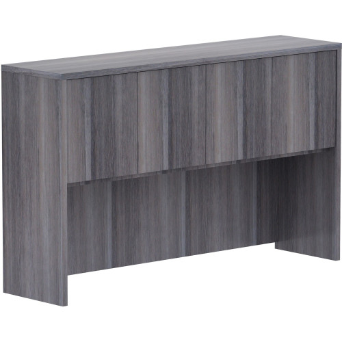 Lorell Weathered Charcoal Laminate Desking (69620) - Mycitystee