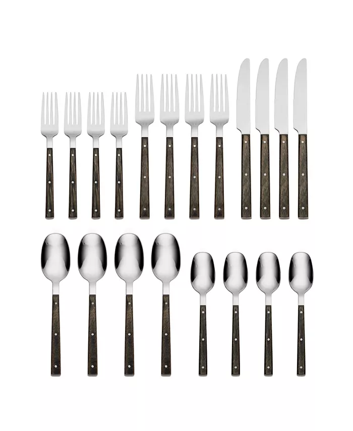 Hampton Forge Goa 18 0 Stainless Steel 20 Piece Set， Service for 4 - Mycitystee