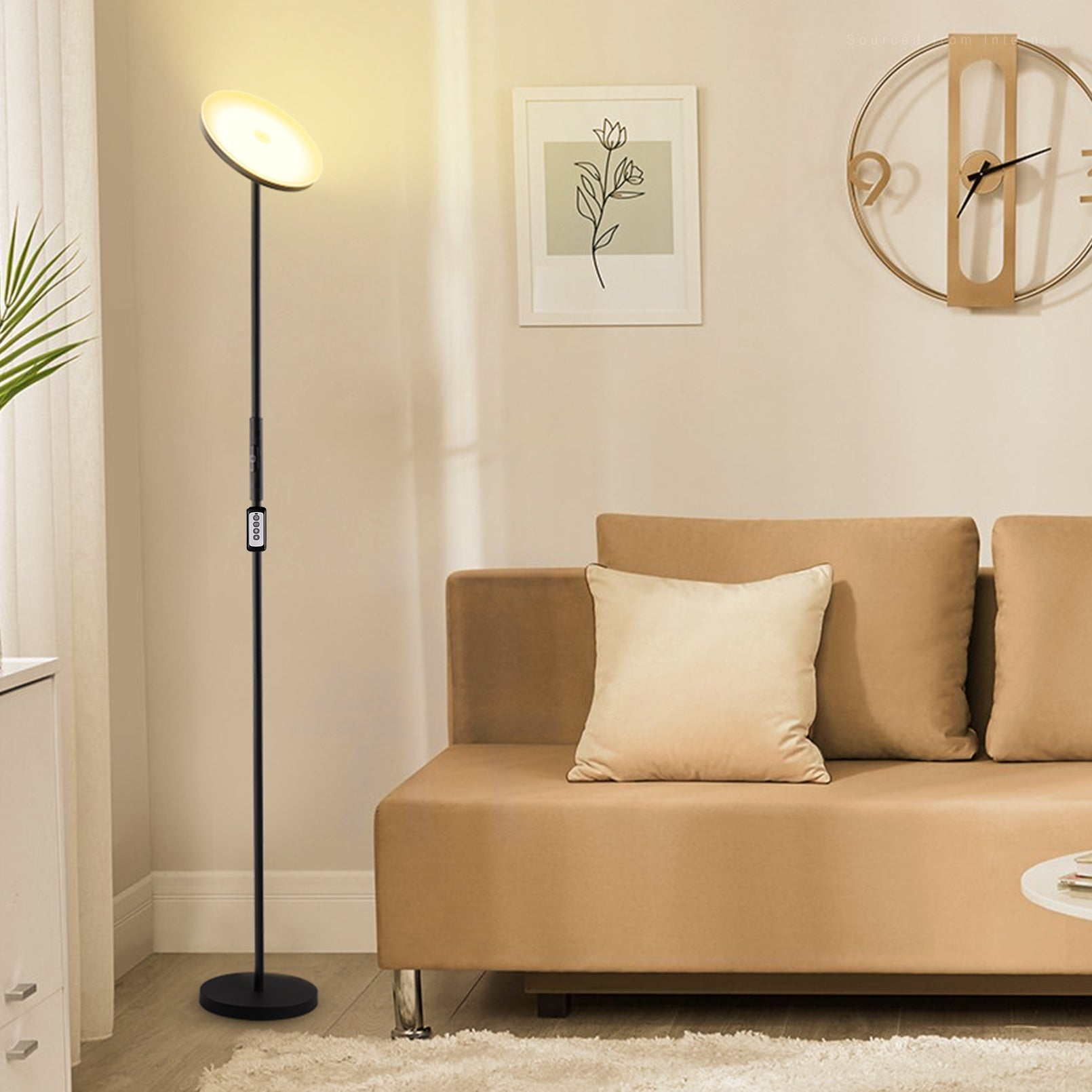 Modern LED Floor Lamp for Living Room， Bedroom - Mycitystee