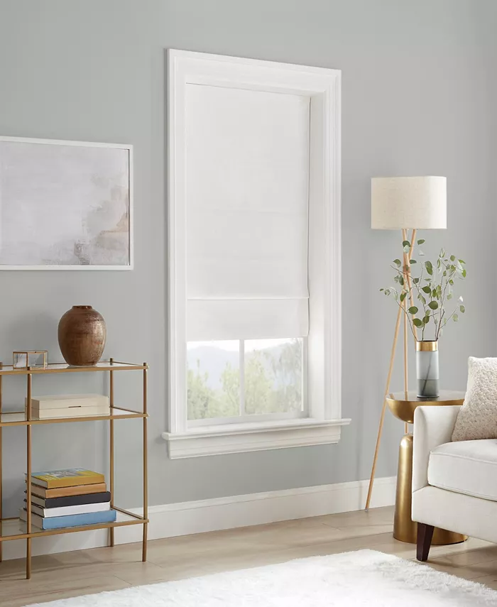 Eclipse Drewton Motorized 100% Blackout Cordless Roman Shade， 64