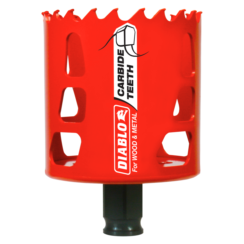 Diablo Tools 2-9/16 (65mm) Carbide-Tip Wood and Metal Holesaw - Mycitystee