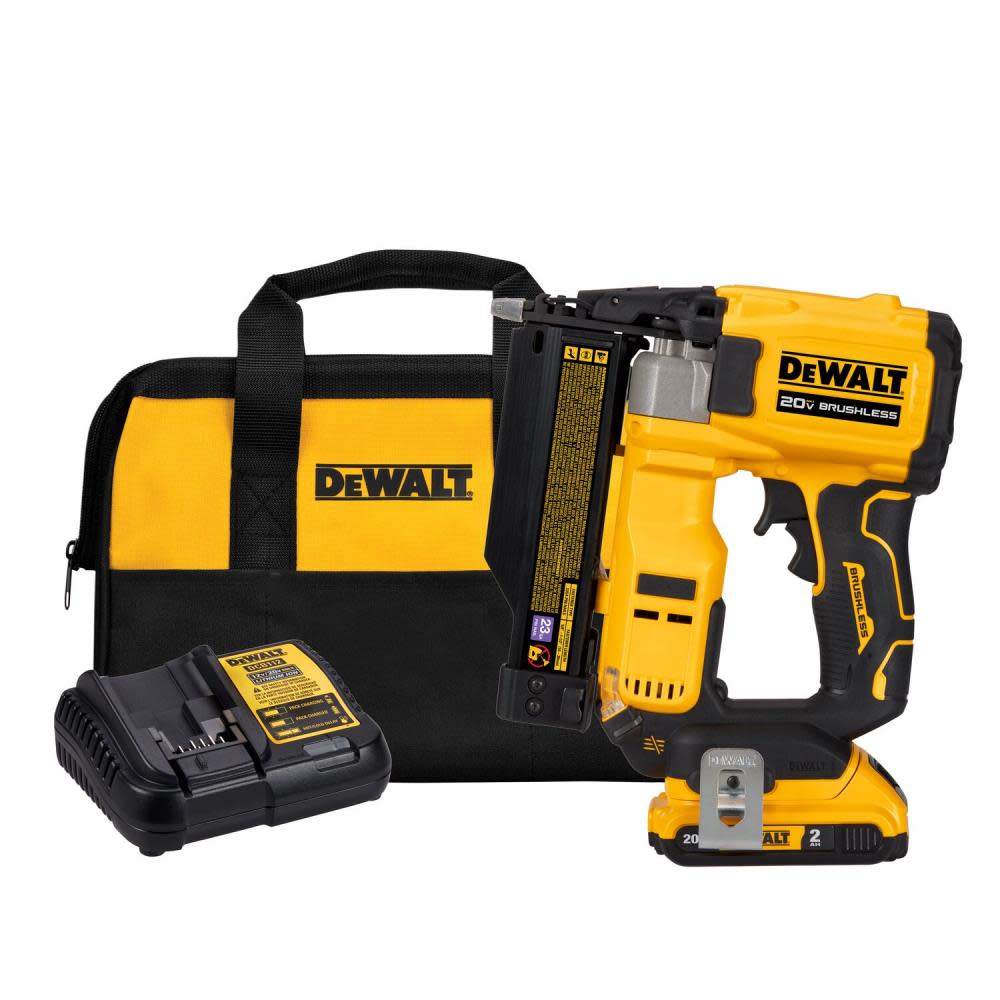 DEWALT ATOMIC Compact Series 20V MAX Pin Nailer 23 Gauge Kit DCN623D1 from DEWALT - Mycitystee