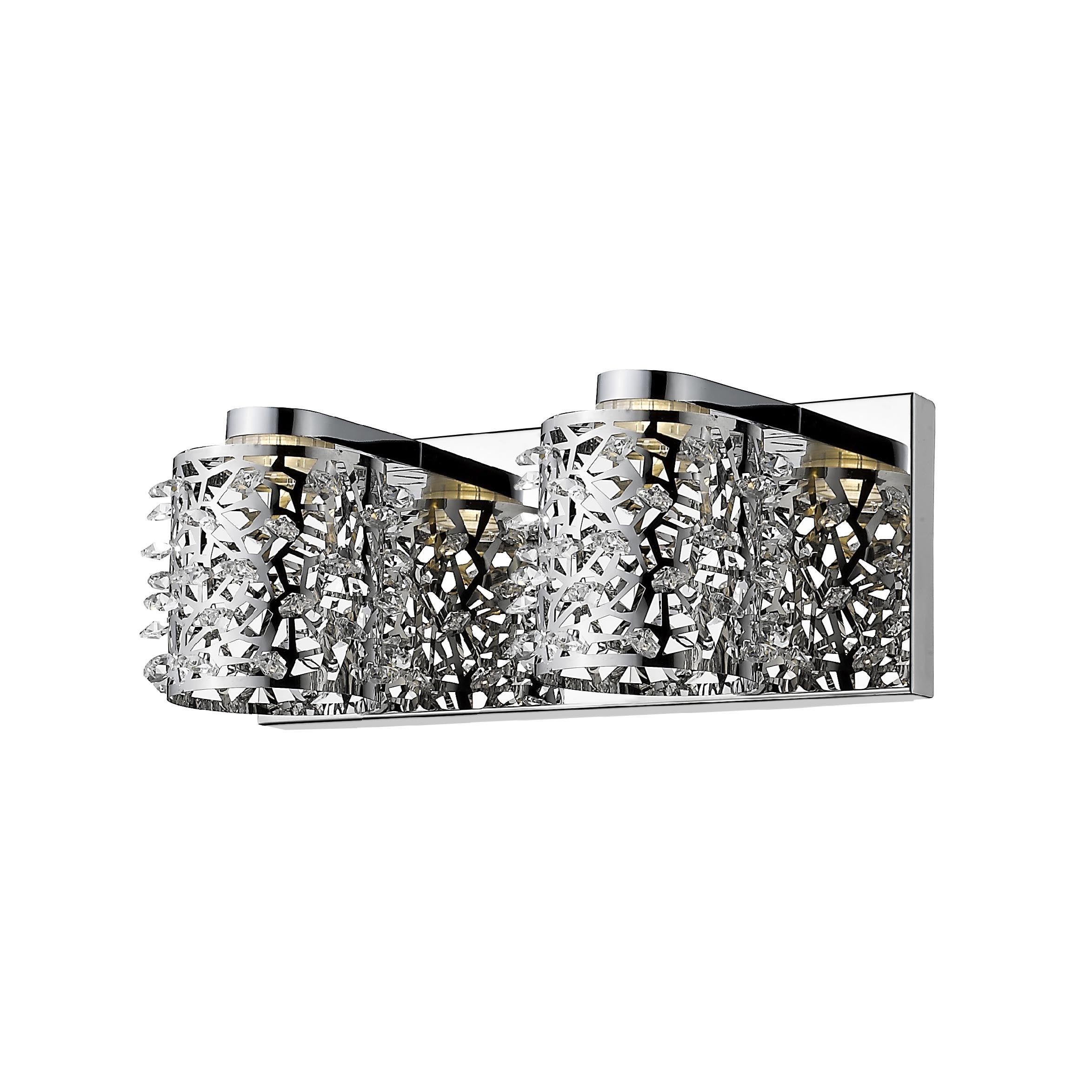 Avery Home Lighting Fortuna Chrome 2 Light Vanity - Mycitystee