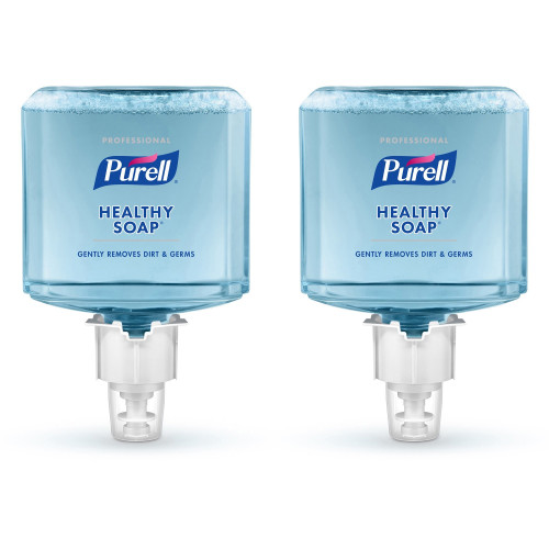 PURELL HEALTHY SOAP Gentle and Free Foam， For ES4 Dispensers， Fragrance-Free， 1，200 mL， 2/Carton (507202) - Mycitystee