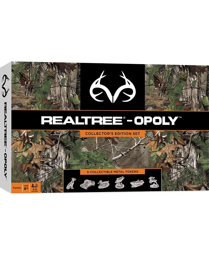MasterPieces Puzzles MasterPieces Opoly Family Board Games - RealTree Opoly - Mycitystee
