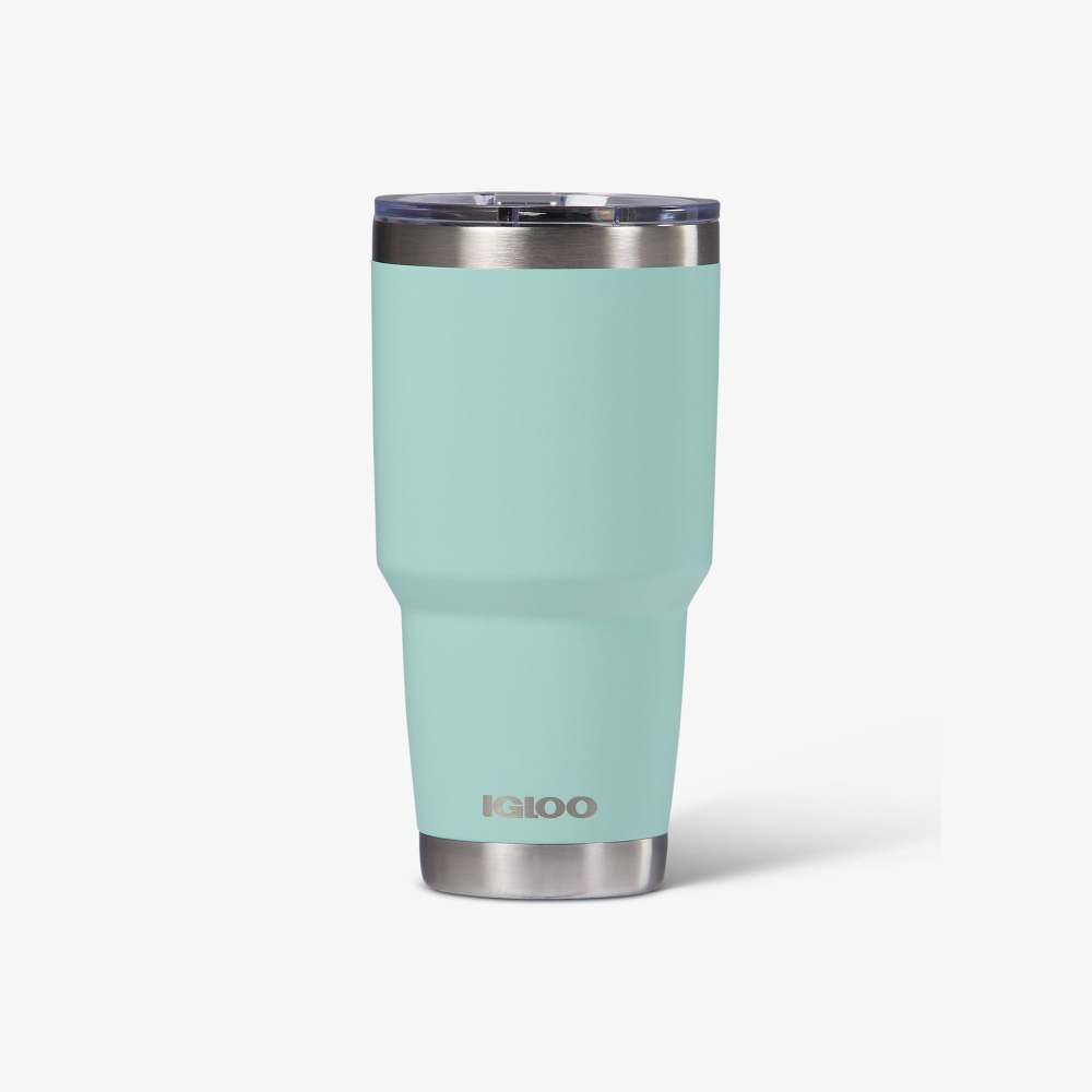 Igloo Tumbler Reusable Hot/Cold Stainless Steel Seafoam 27oz - Mycitystee