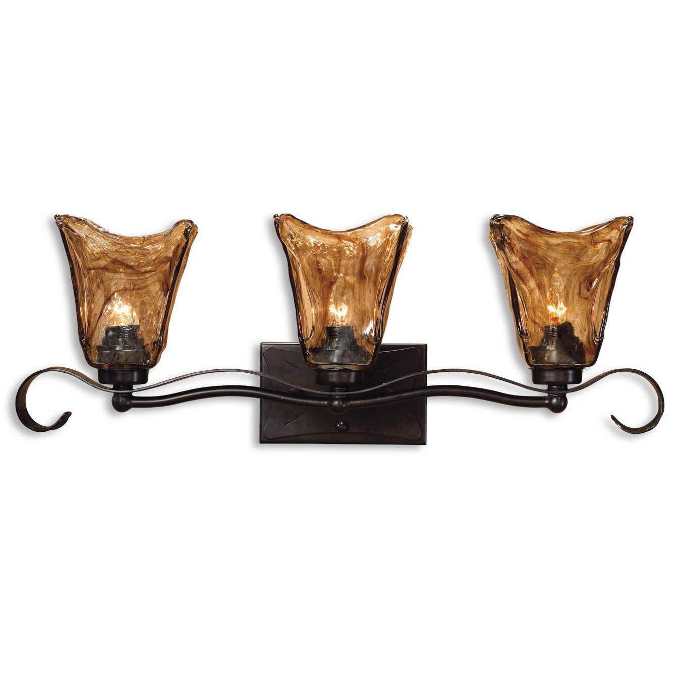 Uttermost Vetraio 3-light Oil Rubbed Bronze Vanity Strip - Mycitystee