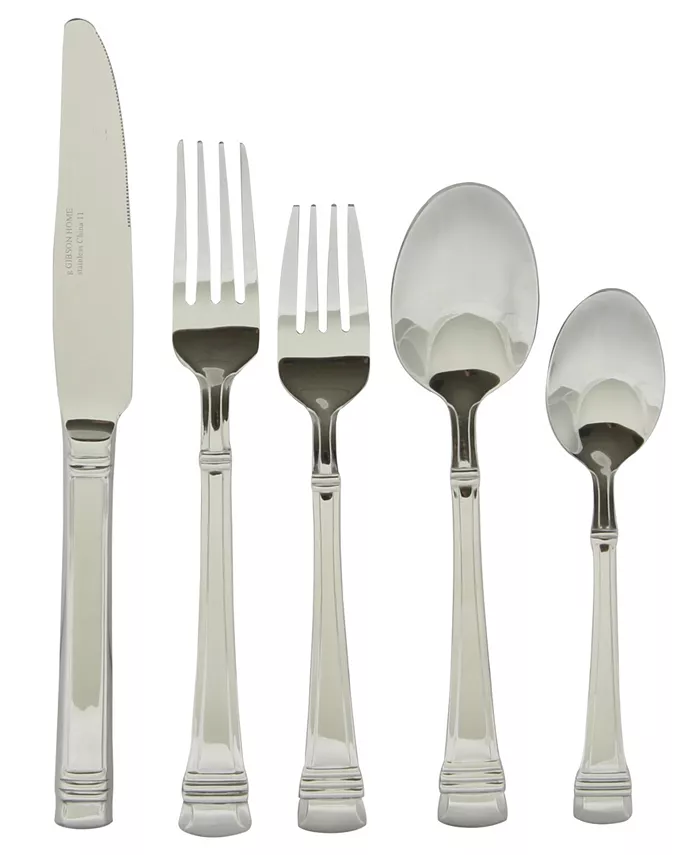 Laurie Gates Cordell 20 Piece Flatware Set - Mycitystee