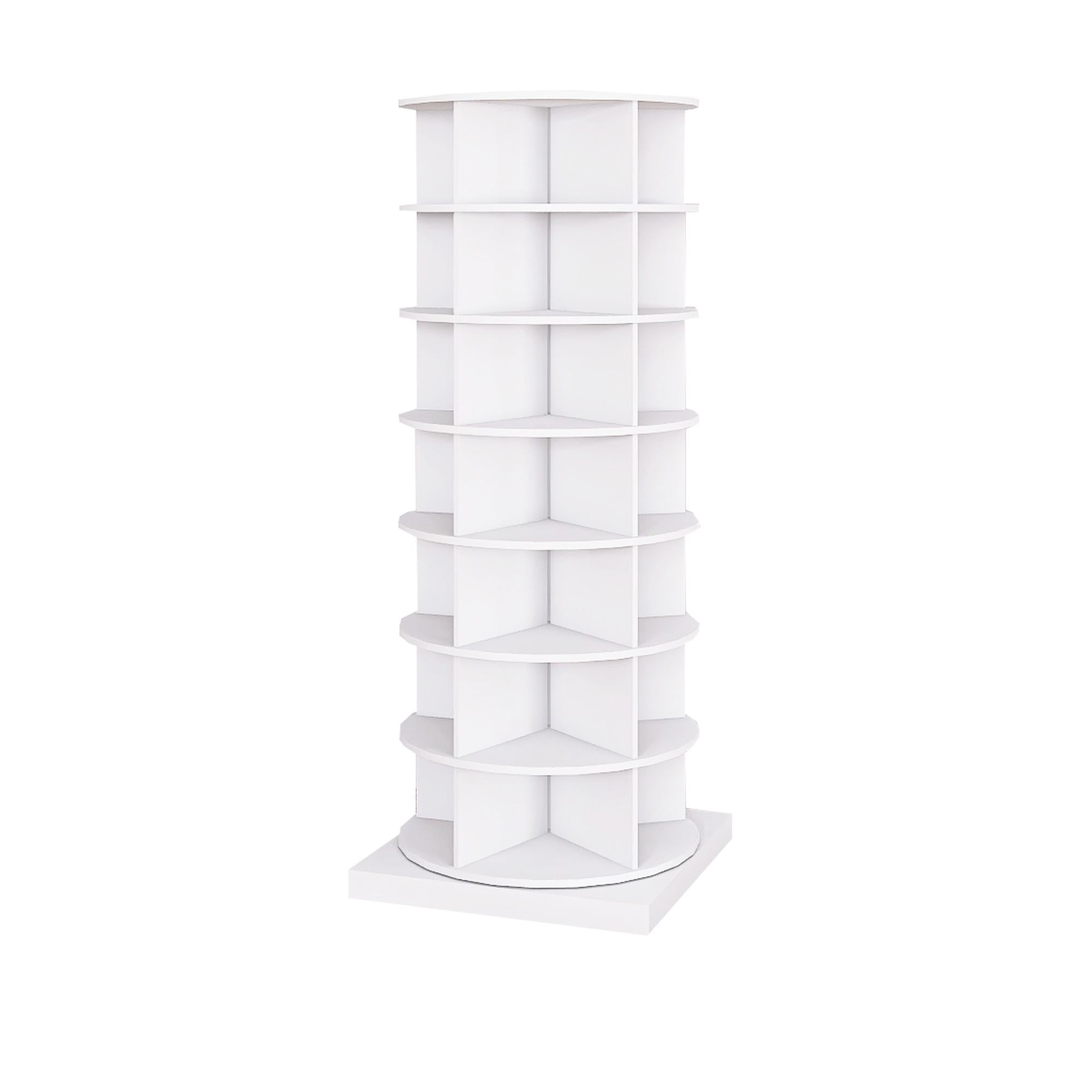 360 Rotating shoe cabinet 7 layers Holds Up to 35 Paris of Shoes - - 37593868 - Mycitystee
