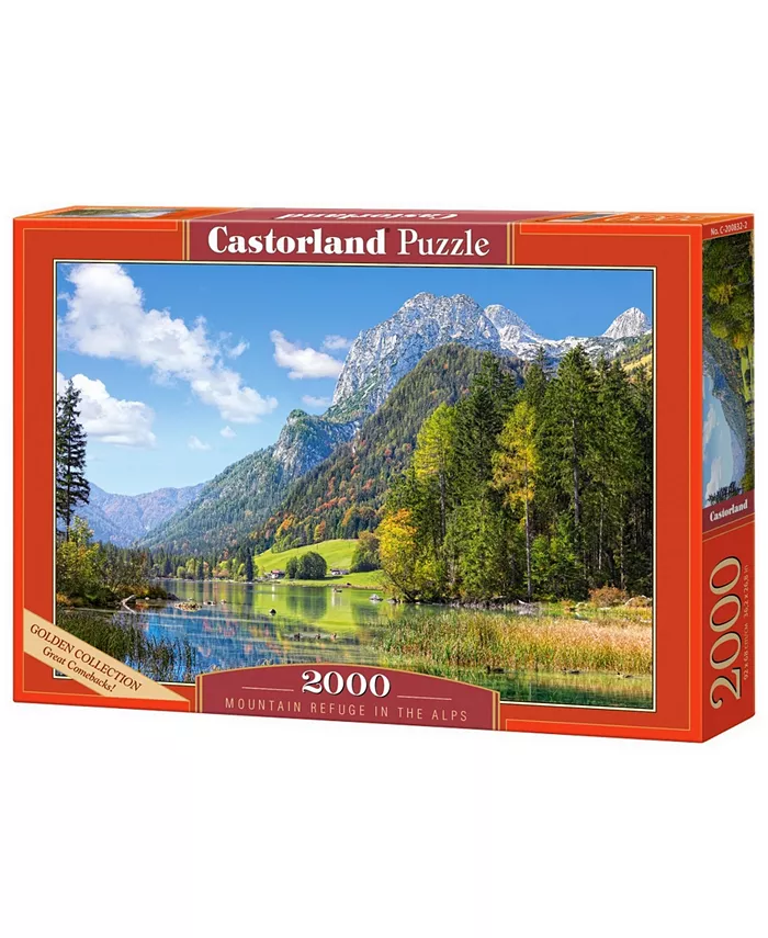 Castorland Mountain Refuge in the Alps Jigsaw Puzzle Set， 2000 Piece - Mycitystee