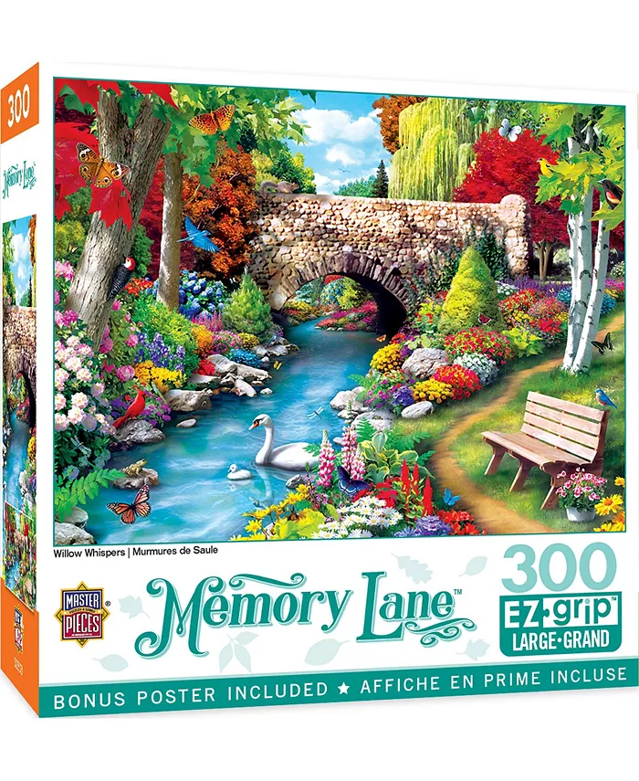 MasterPieces Puzzles Memory Lane - Willow Whispers 300 Piece Puzzle By Alan Giana - Mycitystee