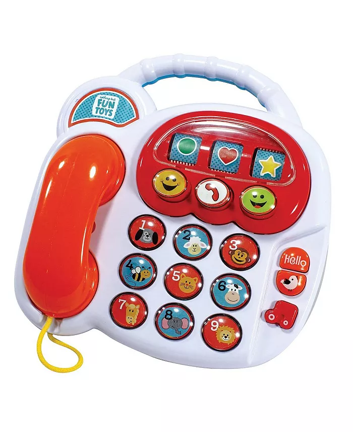 Nothing But Fun Toys Fun Time Musical Telephone with Lights Sounds - Mycitystee