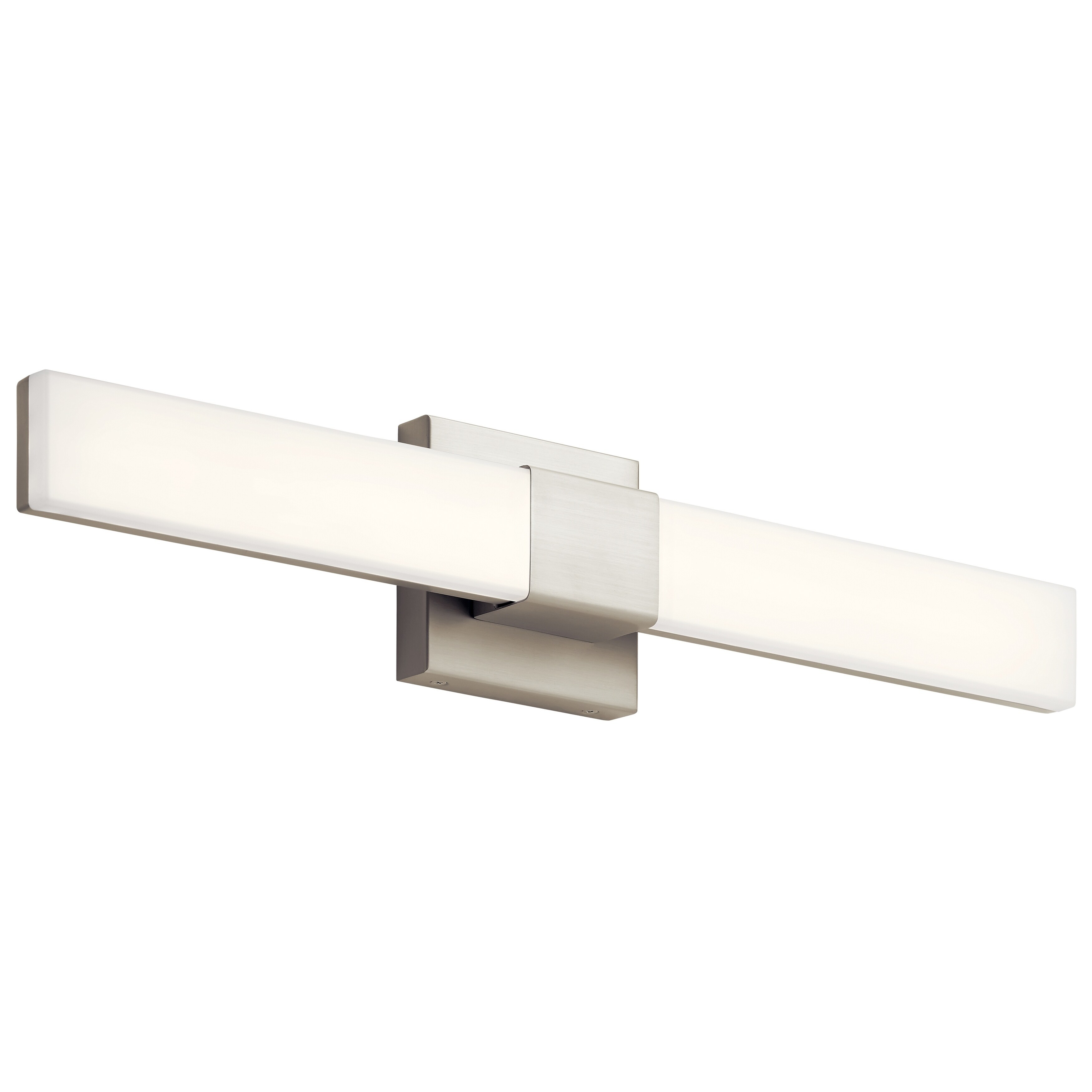 elan Neltev Satin Nickel Vanity - Silver - Mycitystee