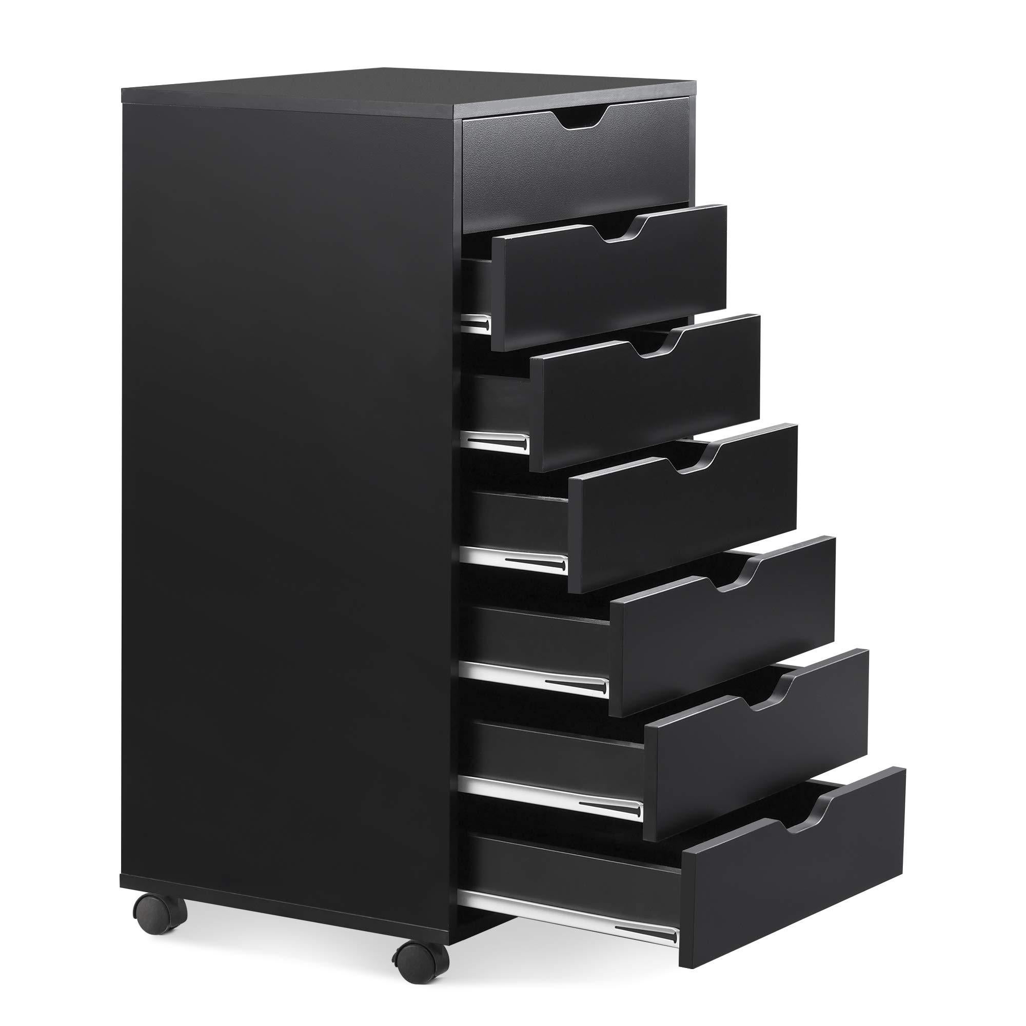 (Preferred Choice Furniture) 7 Drawer Dresser; Storage Cabinet for Makeup; Tall Chest of Drawers for Closet and Bedroom - - 37776972 - Mycitystee
