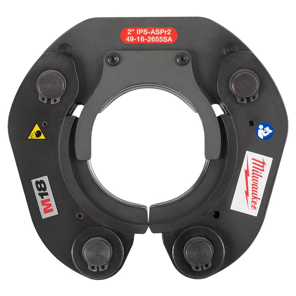 Milwaukee 2 IPS-ASP Press Ring for M18 FORCE LOGIC Long Throw Press Tool 49-16-2655SA from Milwaukee - Mycitystee