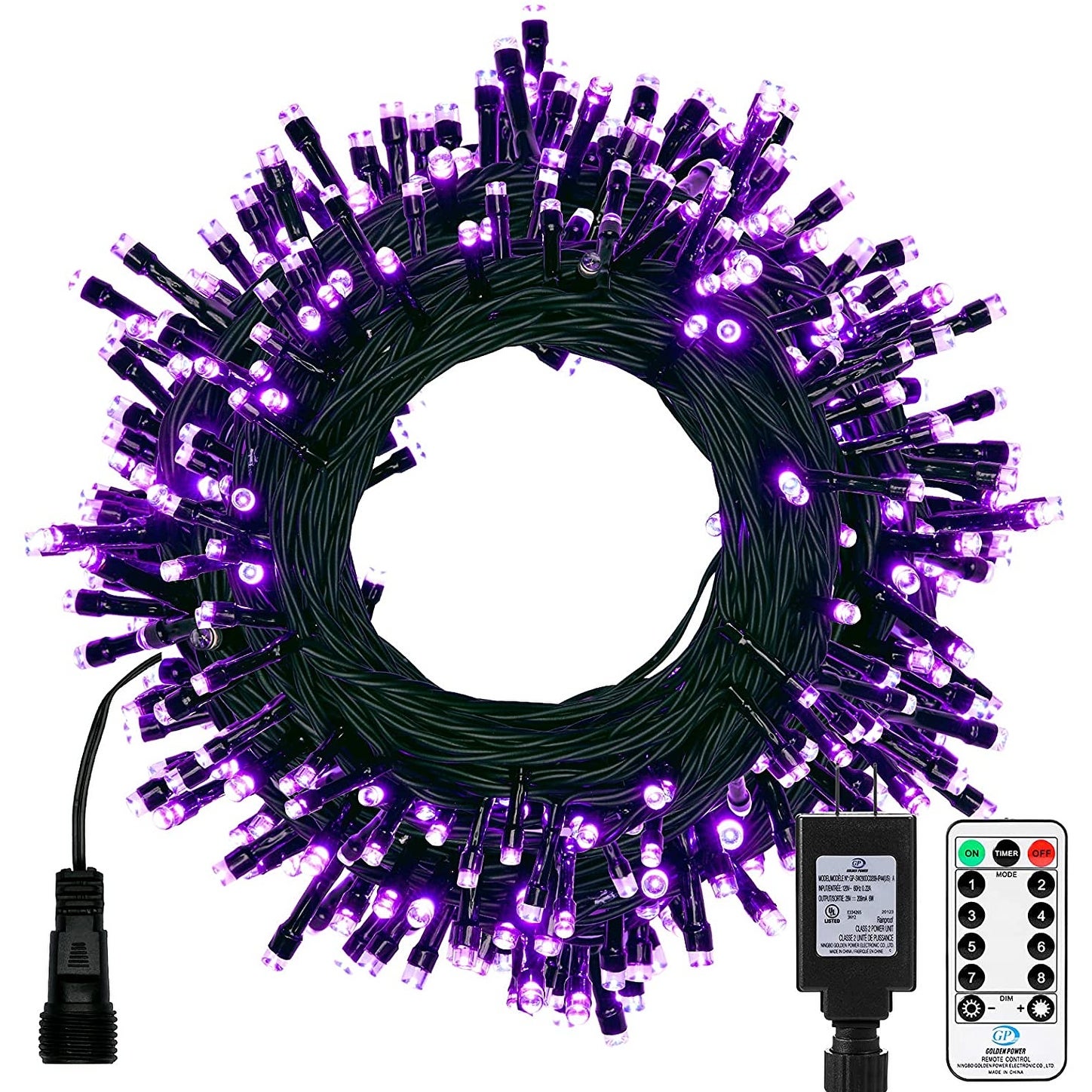 200 LED Halloween Purple String Lights with Remote - Yellow Shopping - The Best Deals on String Lights | 39295018 - Mycitystee