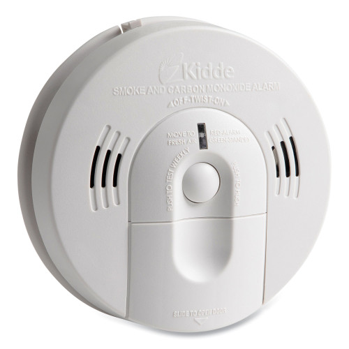 Kidde Night Hawk Combination Smoke/CO Alarm with Voice/Alarm Warning， (3) AA Batteries (9000102) - Mycitystee