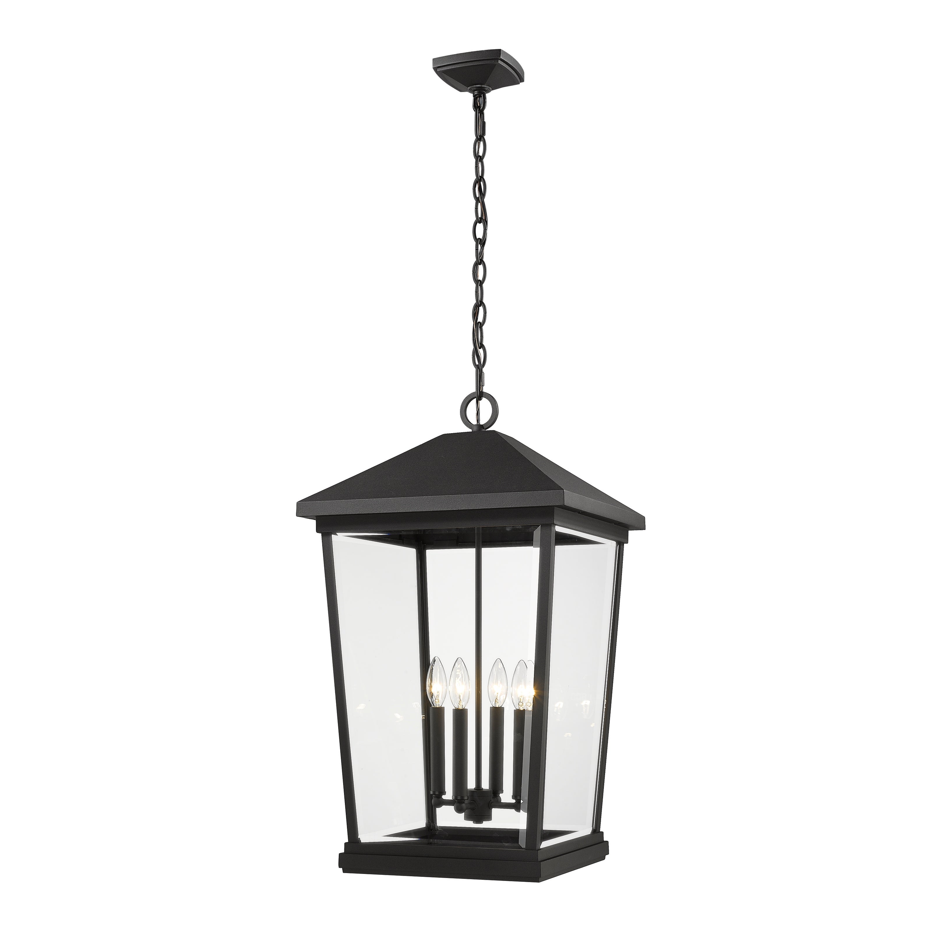 Beacon 4 Light Outdoor Chain Mount Ceiling Fixture - Mycitystee