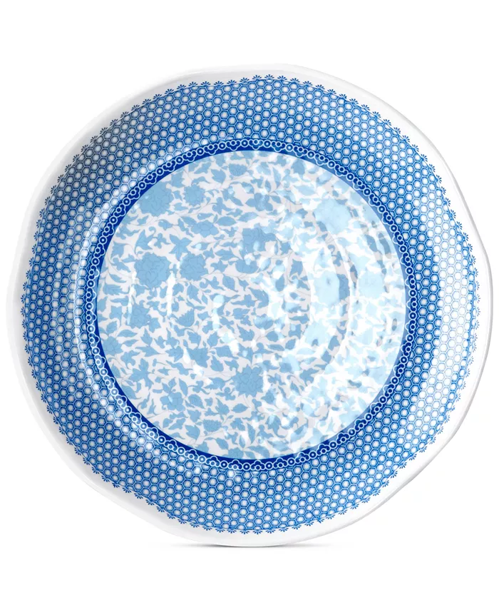 Q Squared Heritage Melamine Set of 4 Dinner Plates - Mycitystee