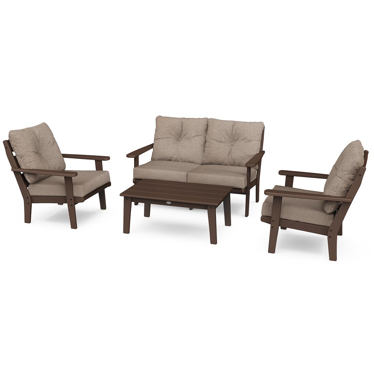 POLYWOOD Lakeside 4-Piece Deep Seating Set - Mycitystee