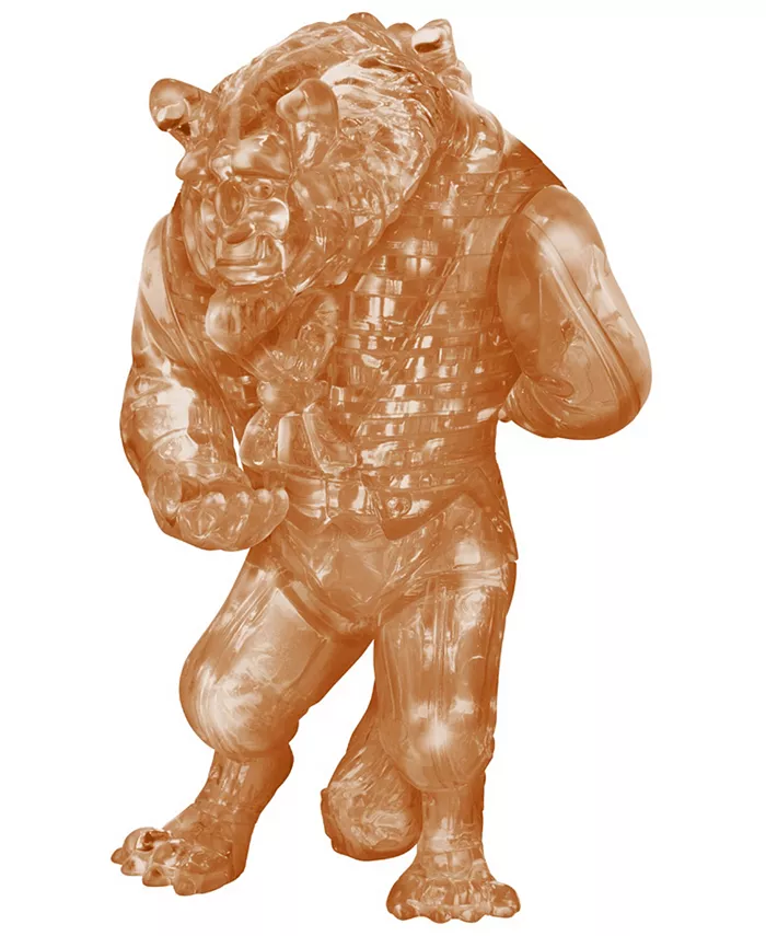 BePuzzled 3D Crystal Puzzle - Disney Prince Adam， Beast Brown - 49 Piece - Mycitystee