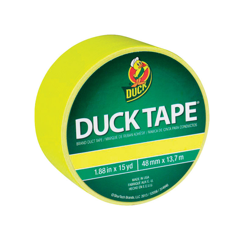Duck 1.88 in. W X 15 yd L Yellow Solid Duct Tape - Mycitystee