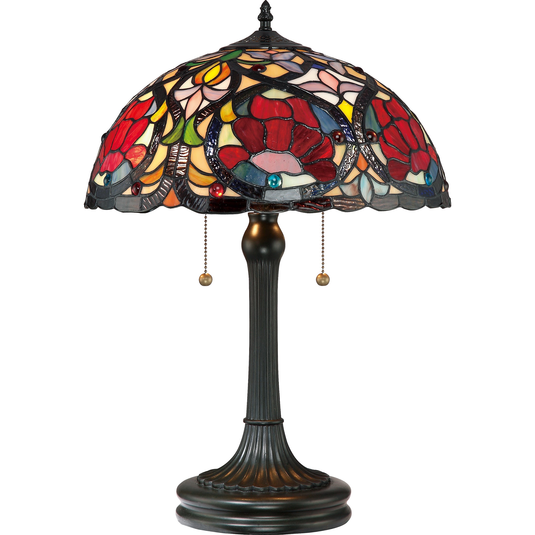 Quoizel Larissa with Vintage Bronze Finish Table Lamp - Mycitystee