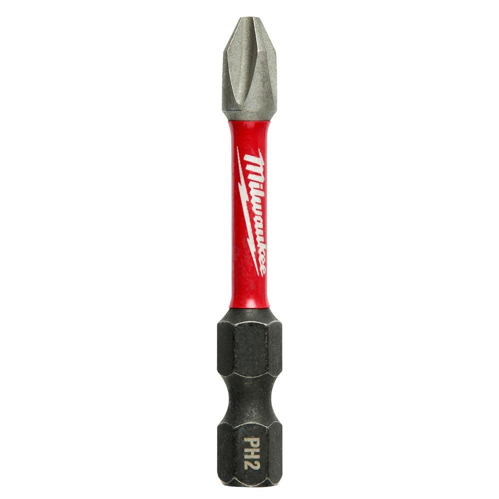 Milwaukee SHOCKWAVE 2 in. Impact Phillips #2 Power Bits 5PK 48-32-4602 from Milwaukee - Mycitystee