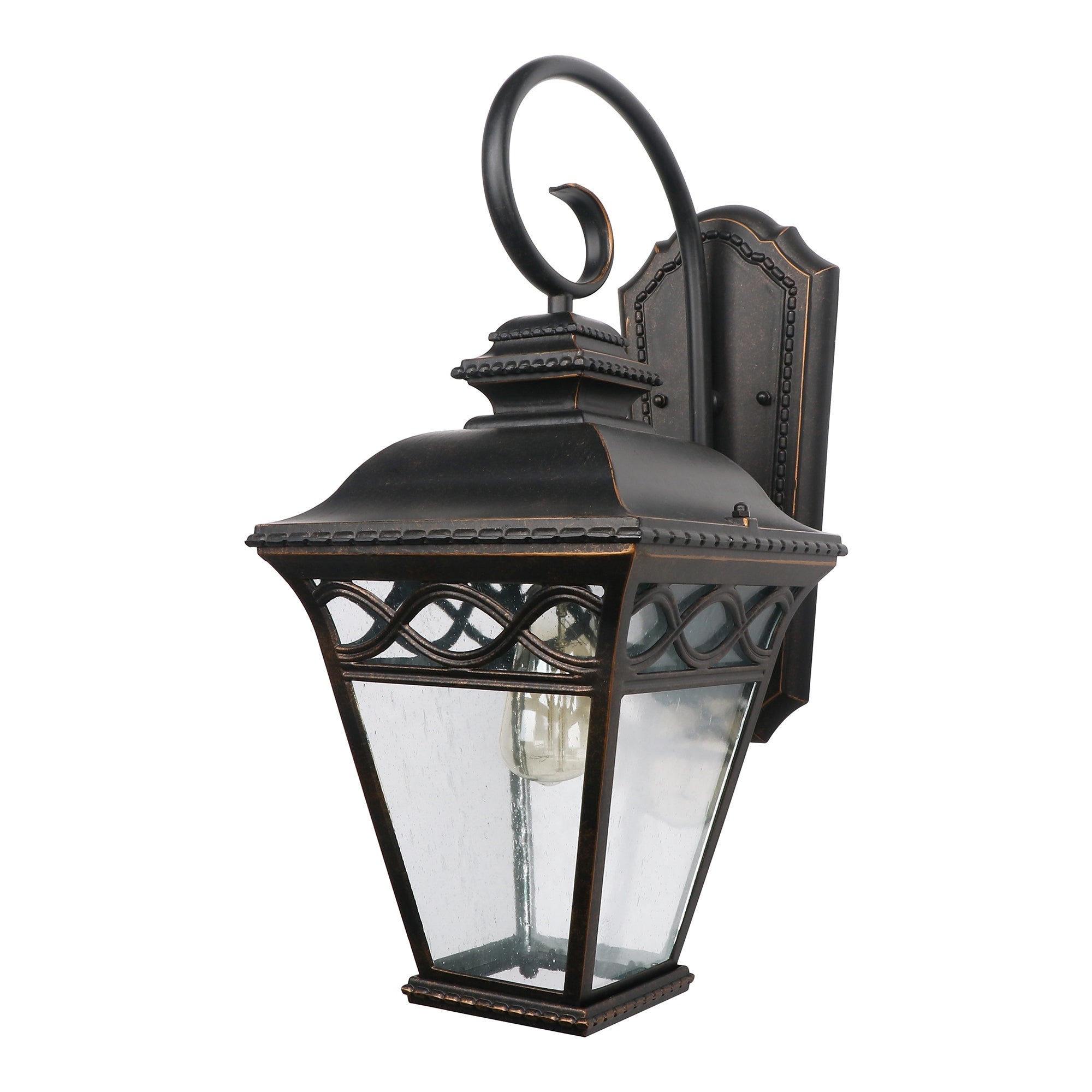 Cheri 1 Light Exterior Lighting in Oil Rubbed Bronze Shopping - The Best Deals on Outdoor Wall Lanterns | 33993050 - Mycitystee