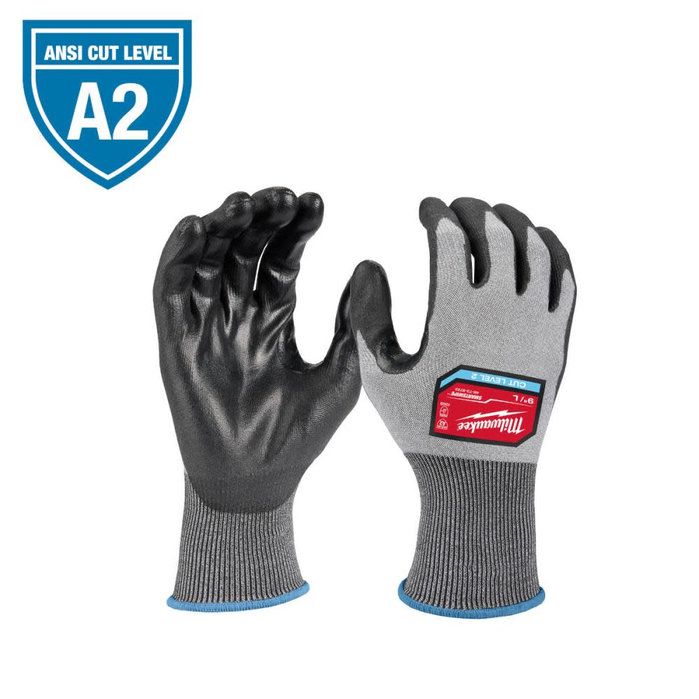 Milwaukee Cut Level 2 Gloves High Dexterity Polyurethane Dipped 48-73-8720M910 from Milwaukee - Mycitystee