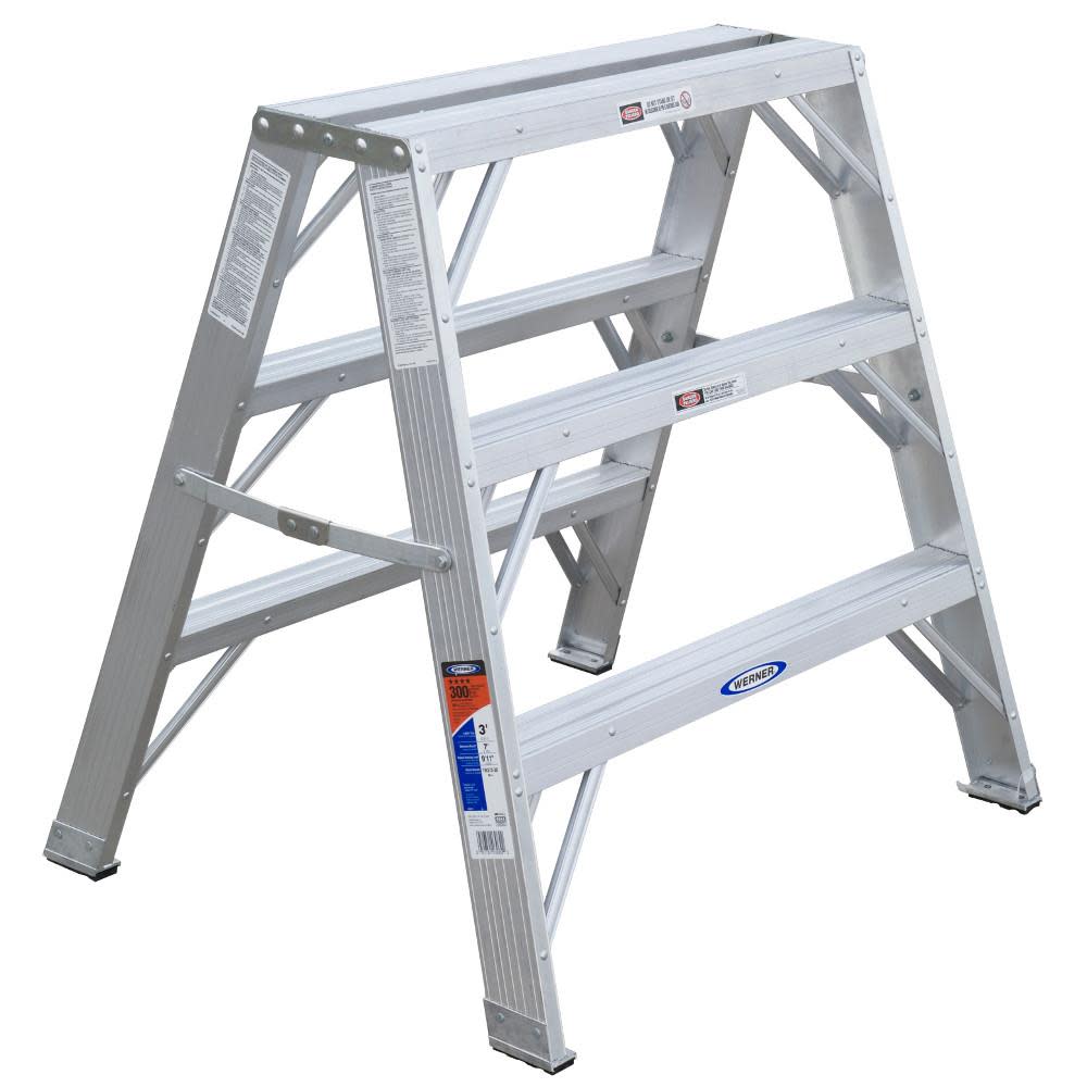 3 Ft. Aluminum Twin-Work Stand Type IA - Mycitystee