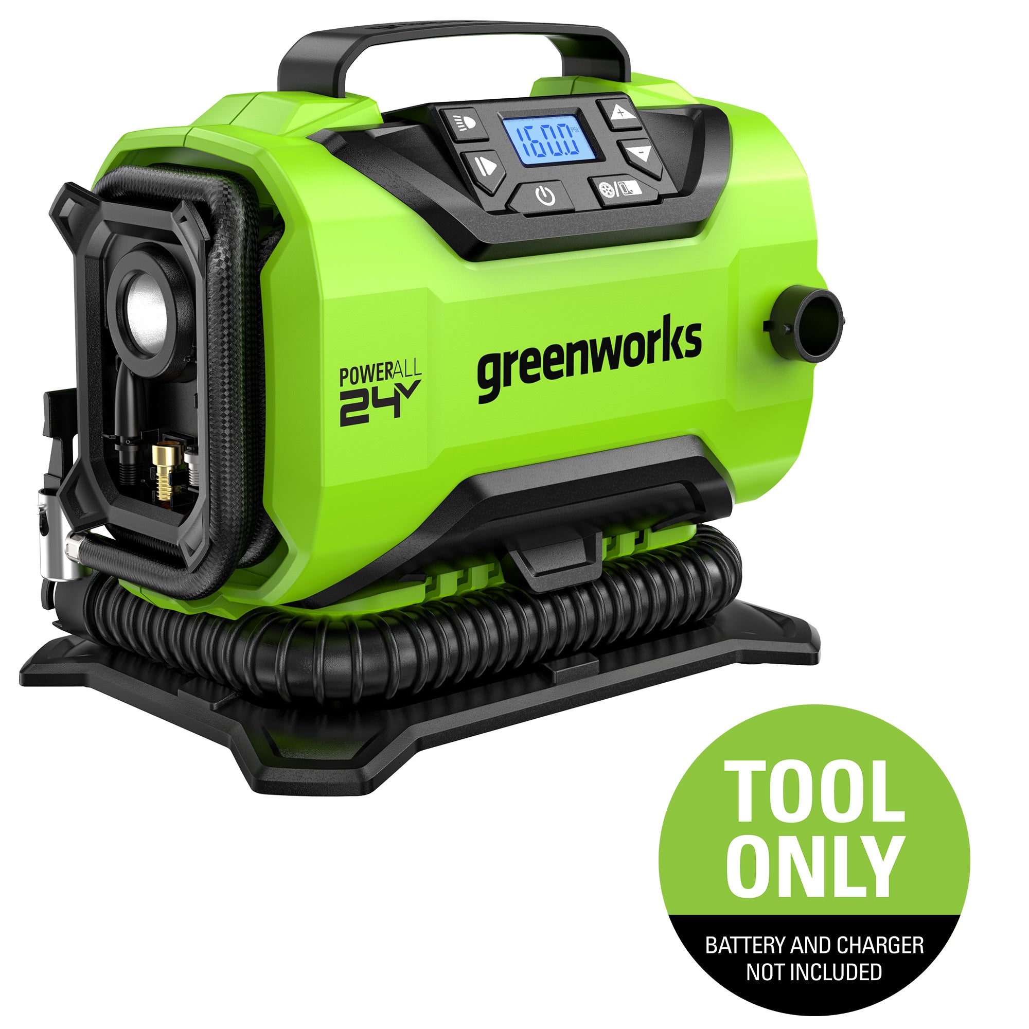 24V Cordless Battery Inflator (Tool Only) - Mycitystee