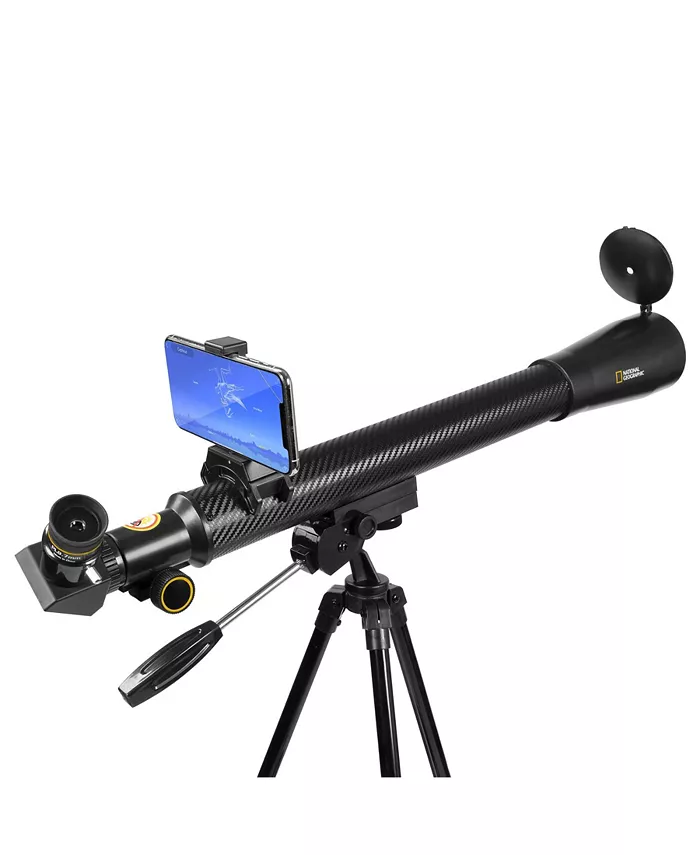 National Geographic 50mm Refractor Telescope w  App - Mycitystee