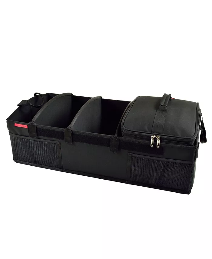 Picnic At Ascot Trunk Organizer， Cooler， No Slide Rigid Base， 70 pound Capacity - Mycitystee