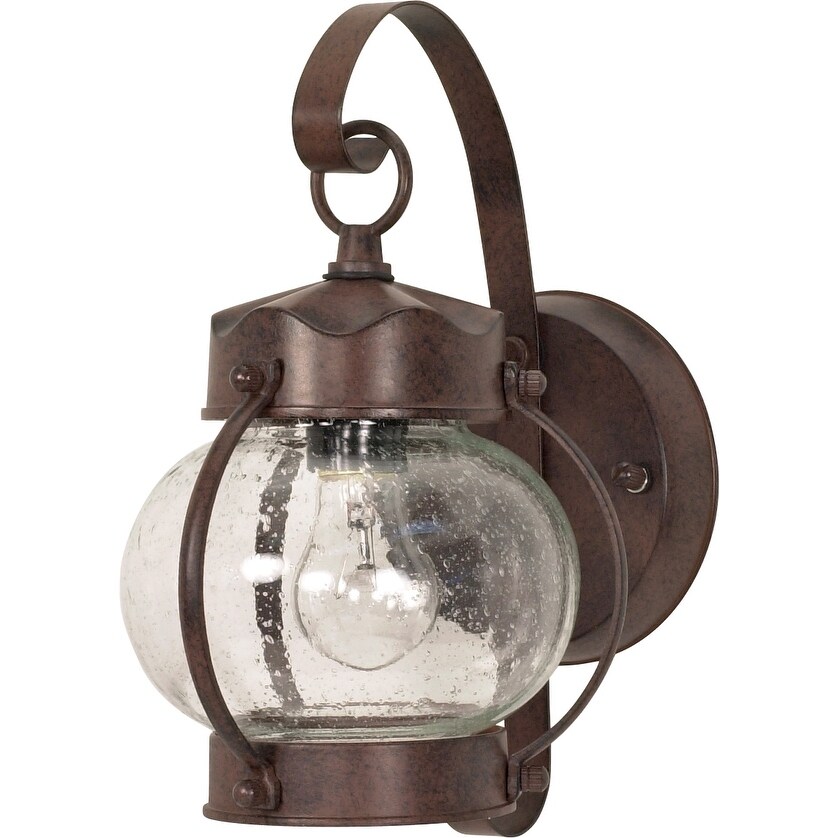 1-Light Onion Outdoor Wall Fixture Shopping - The Best Deals on Outdoor Wall Lanterns | 33548852 - Mycitystee