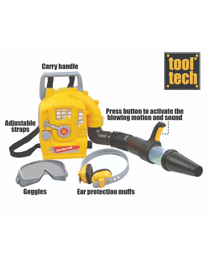 Redbox Tool Tech Power Backpack Leaf Blower Play Set， 3 Piece - Mycitystee